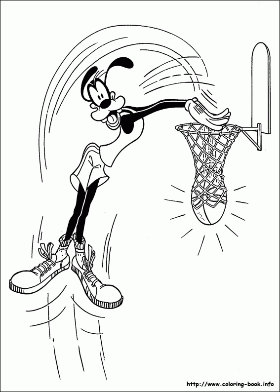 Goofy kolorowanki